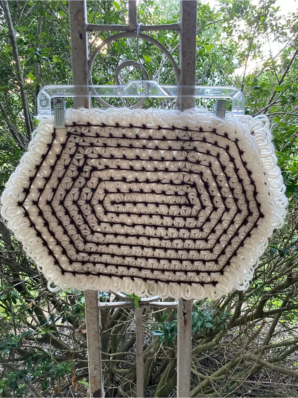 Placemats set of 4 Woven/Crochet